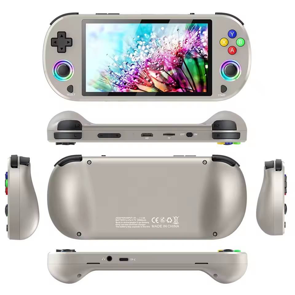 M22 Handheld Game Console 5 inch LCD Screen Retro Video Game Player LINUX System Supports 30 emulators Game Controller Gamepad M22 Handheld Game Console 5 inch LCD Screen Retro Video Game Player LINUX System Supports 30 emulators Game Controller Gamepad